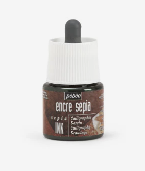 Pebeo Encre Calligraphy Ink - Sepia on Sale