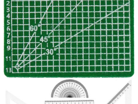 Rico Miniature Cutting Mat And Rulers, 5 pcs Cheap