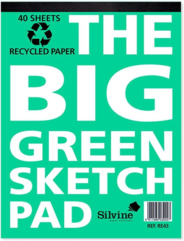 The Big green Sketch Pad For Cheap