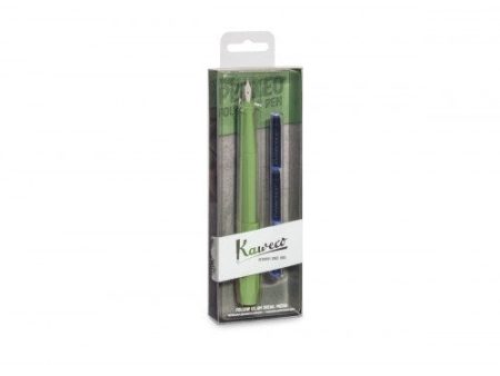 KAWECO PERKEO FOUNTAIN PEN PACK - JUNGLE GREEN - M For Discount