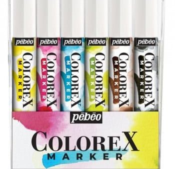 Colorex Markers Essentials Pack x 6 Hot on Sale