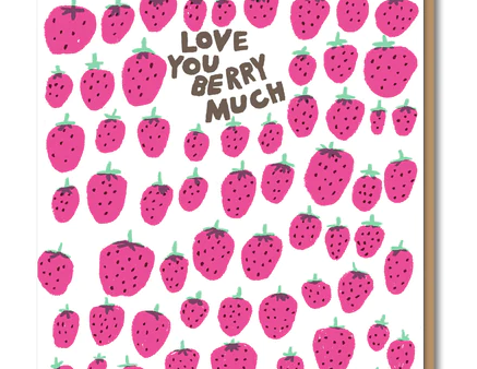 Love You Berry Much Card Online Hot Sale