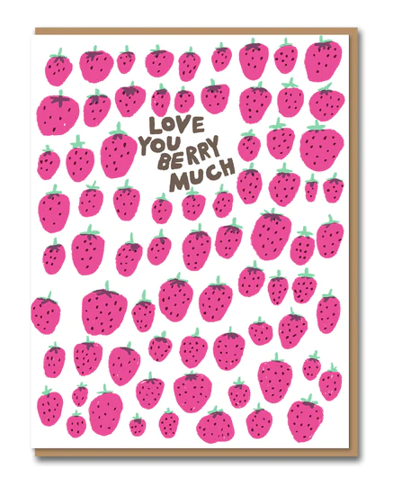 Love You Berry Much Card Online Hot Sale