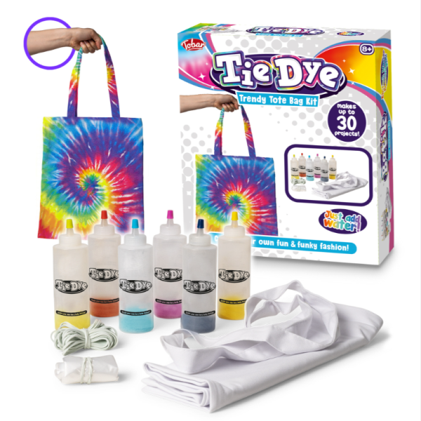 Tie Dye Trendy Tote Bag Kit on Sale