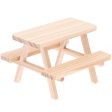 Rico Miniature Table With Benches, 8 x 6 x 7,5 cm Online