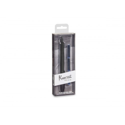 KAWECO PERKEO FOUNTAIN PEN PACK - ALL BLACK - M Fashion