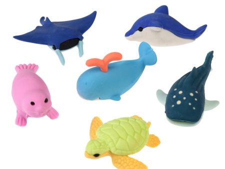 Ocean Erasers (Set of 6) Online Hot Sale