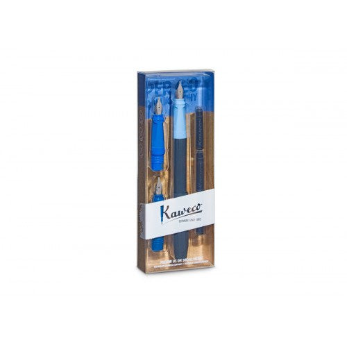 Kaweco Perkeo Calligraphy Set - Blue Online Sale