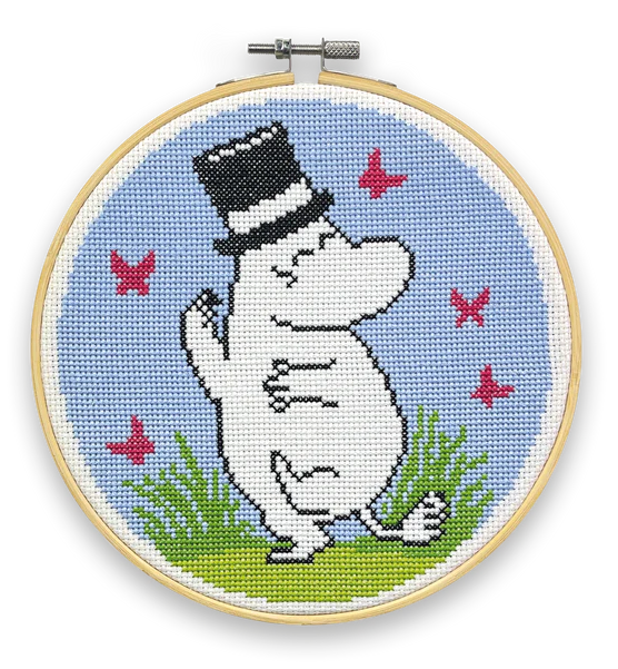 Moominpappa Cross Stitch Kit Online Sale