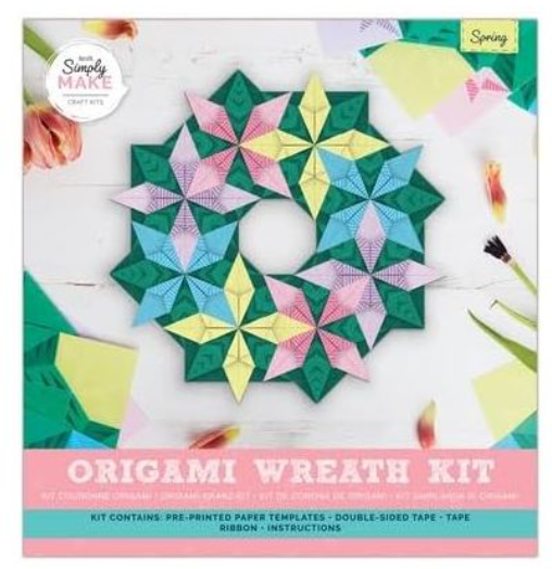 Simply Make Origami Wreath Kit Fashion