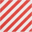 Rico Napkins Stripes - red-white Fashion