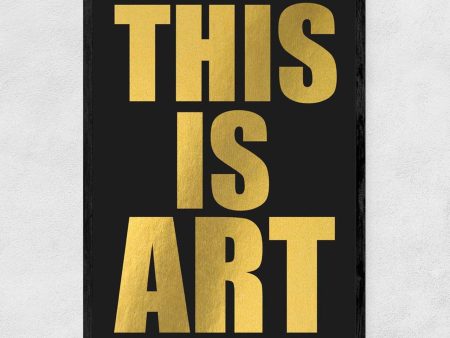 This Is Art Card Hot on Sale