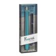 KAWECO PERKEO FOUNTAIN PEN PACK - BREEZY TEAL - F Fashion