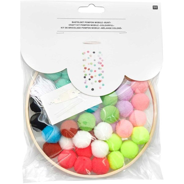 Rico Pompom Mobile Multicoloured Supply