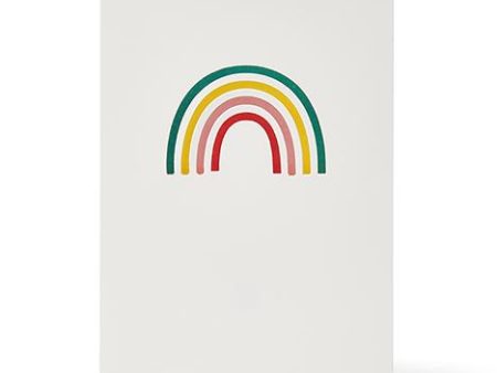 Rainbow Die Cut Greeting Card Online Sale