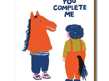 You Complete Me Card For Cheap