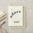 I Adore You (Bold) Card Online Sale