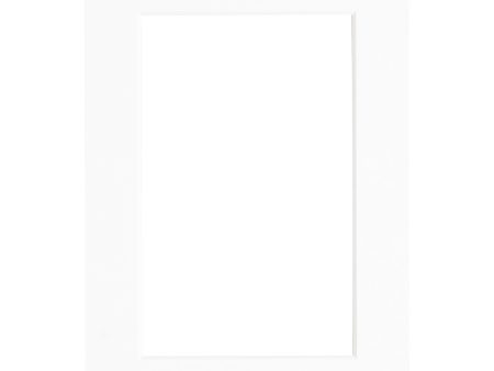 Mount to Fit - 6 x 8  Frame - White For Discount