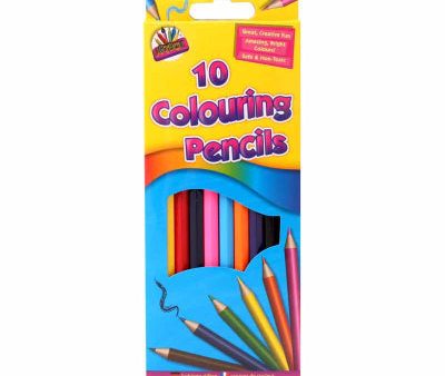 10 Colouring Pencils Online Hot Sale