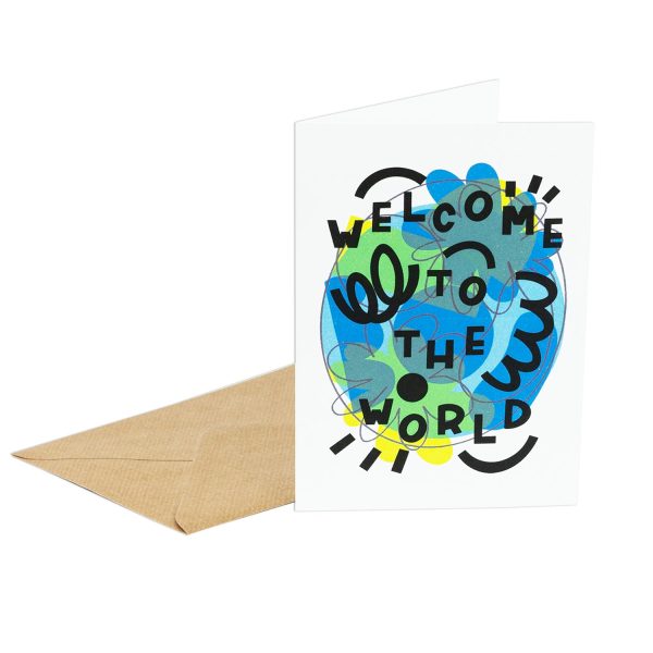 FA X CD Greetings Card - Welcome Online now