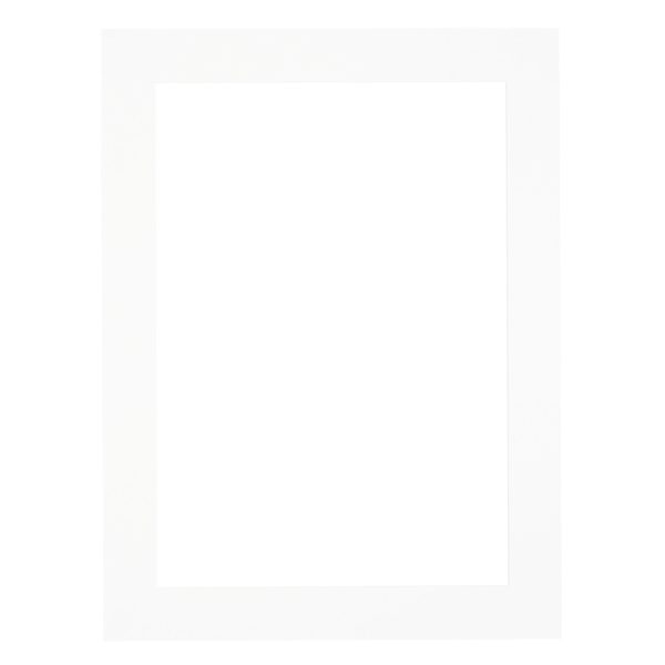 Mount to Fit - 20 x 16  Frame - White Fashion