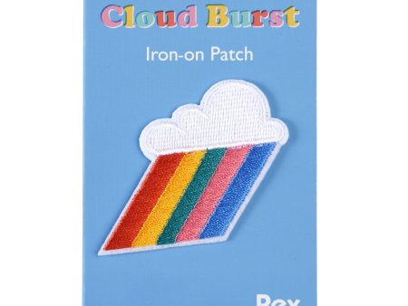 Cloud Burst Iron On Patch Online