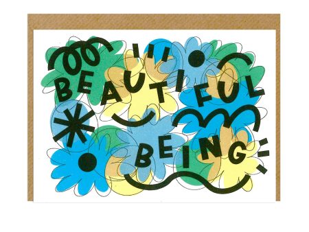 FA X CD Greetings Card - Beautiful Being For Cheap