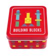 Wooden Building Blocks In A Tin Discount