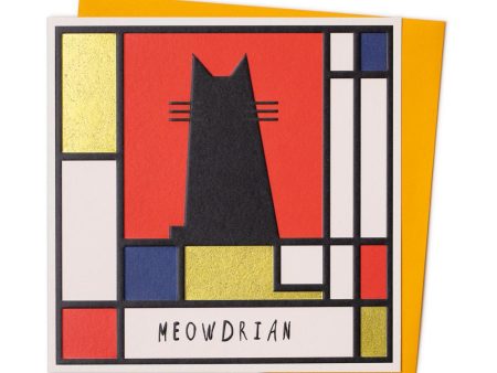 Meowdrian  Card Online now