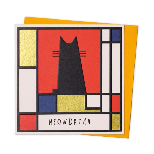 Meowdrian  Card Online now