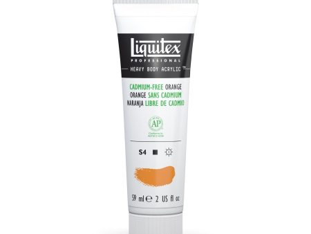 Liquitex Heavy Body 59ml Cadmium-Free Orange Fashion