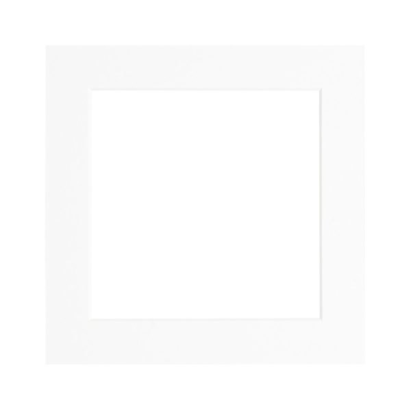 Mount to Fit - 7 x 7  Frame - White Online now