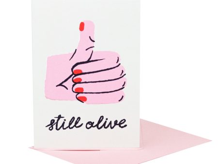 Still Alive Card Online Sale