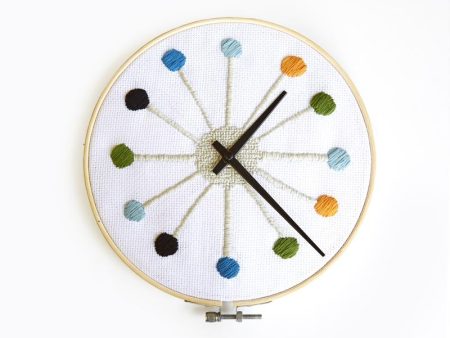 Cross Stitch Clock Discount