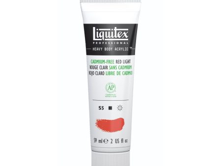 Liquitex Heavy Body 59ml Cadmium-Free Red Medium Online Sale