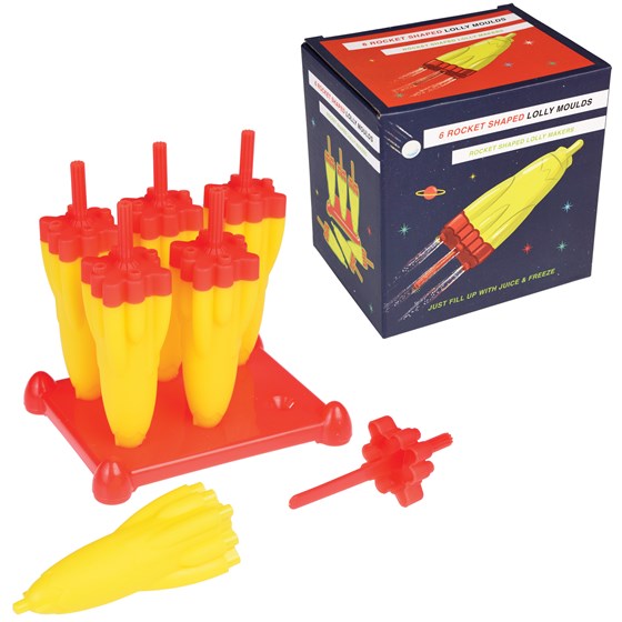 Space Age Rocket Ice Lolly Moulds Online Sale