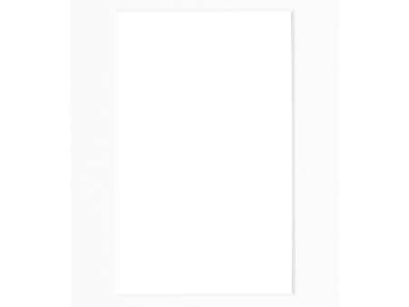 Mount to Fit - 7 x 5  Frame - White For Discount