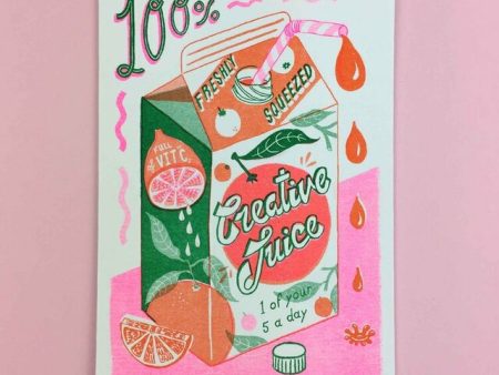 Creative Juice Card Sale