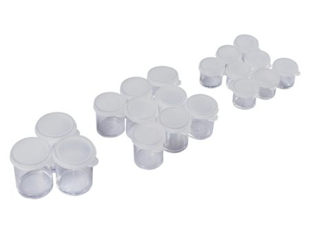 19 Plastic Storage Cups With Lids For Cheap