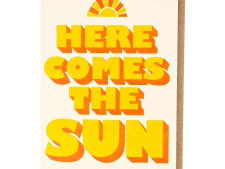 Here Comes The Sun Card Sale