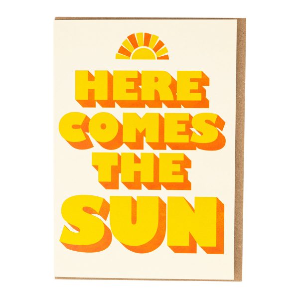 Here Comes The Sun Card Sale