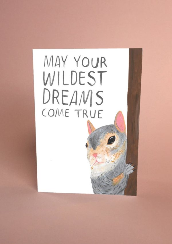 May Your Wildest Dreams Come True Card Fashion