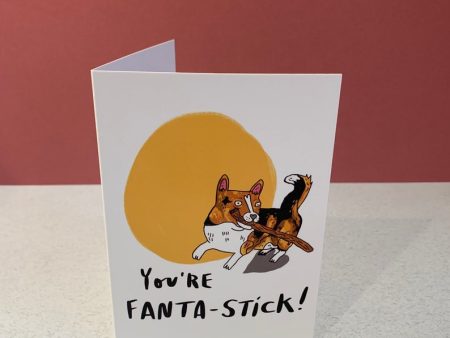 You re A Fanta-Stick Corgi Card Fashion