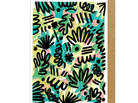 FA X CD Greetings Card - Jungle Hot on Sale