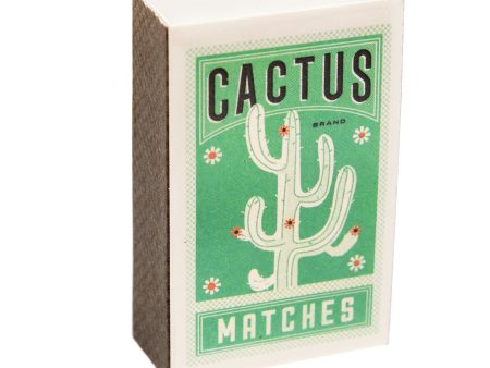 Cactus Matchbox Notepad For Sale