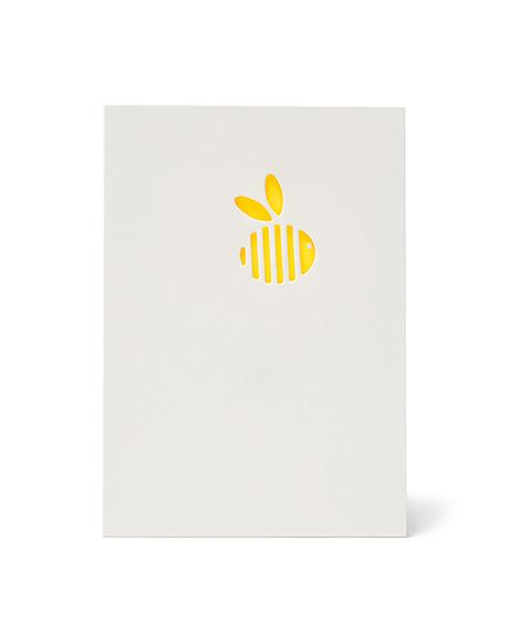 Buzz Bee Die Cut Card Supply