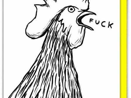 David Shrigley - Cockerel Card For Sale