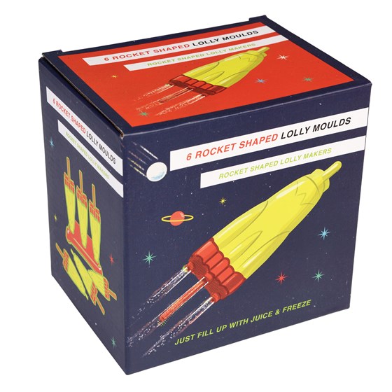 Space Age Rocket Ice Lolly Moulds Online Sale